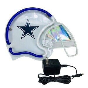 VTG NFL Dallas Cowboys BMore Sports Neon Light Lamp Helmet Mancave Bar Pool Room
